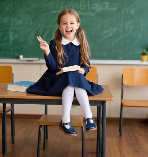 Felix & Flora Toddler Girl Mary Jane Dress Shoes - School Oxford Flats For Girl Party Shoes