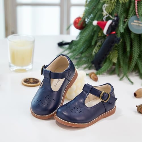 Felix & Flora Toddler Girl Mary Jane Dress Shoes - School Oxford Flats For Girl Party Shoes