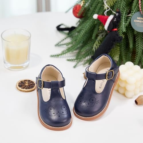 Felix & Flora Toddler Girl Mary Jane Dress Shoes - School Oxford Flats For Girl Party Shoes