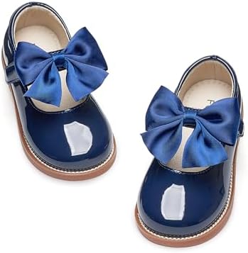 Felix & Flora Toddler Girl Oxford Dress Shoes - Mary Jane Flats for Little Girl Party School Shoes