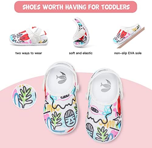 Fires Kids Garden Clogs For Boys Girls Quick Dry Water Shoes Toddler Sandals Beach Slippers Slip On
