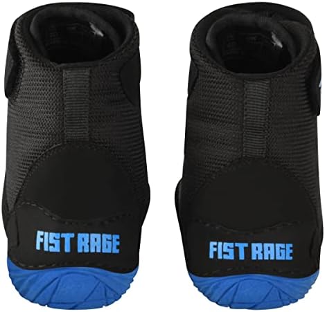 FISTRAGE Wrestling Shoes Fighting Sports Master Training Mesh And Rubber Sole Unisex Pro Men's And Youth Genuine Boot Light Weight Combat Footwear For Adults