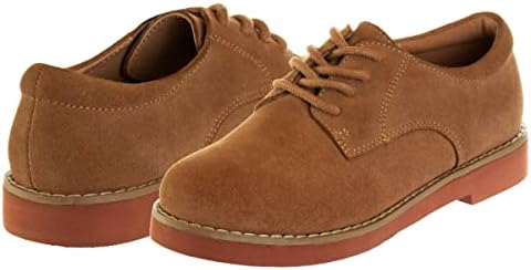 French Toast Kids Oxford Dress Shoes - Lace Up Loafer School Uniform Saddle Shoe For Girls And Boys (Sizes: 11-13 Little Kid / 1-7 Big Kid)