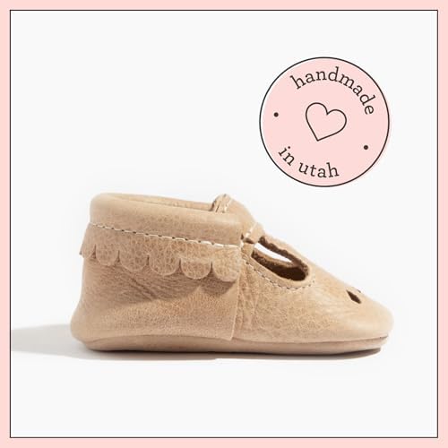 Freshly Picked Soft Sole Mary Jane Moccasins Baby Girl/Toddler Shoes Multiple Sizes And Colors