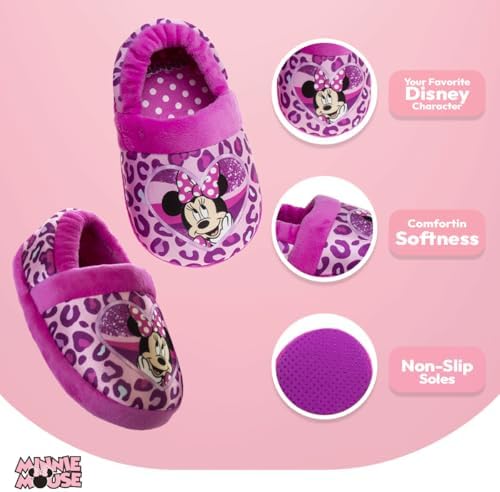Girl's Slippers Indoor House Shoes Warm Plush Slip Ons (Toddler-Little Kid)