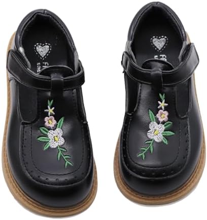 Girls Dress Shoes Toddler Mary Janes Shoes Little Girl School Uniform Oxford Shoes for Girl Flats