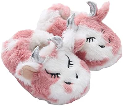 Girls Slippers Fuzzy Warm Soft Slipper