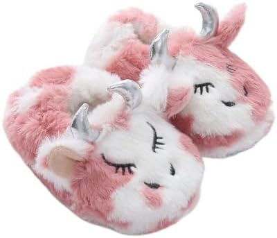 Girls Slippers Fuzzy Warm Soft Slipper