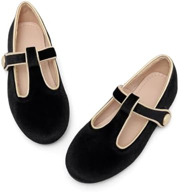 Girls Toddler Dress Shoes Ballet Mary Jane Flats for Baby Little Kids Girl