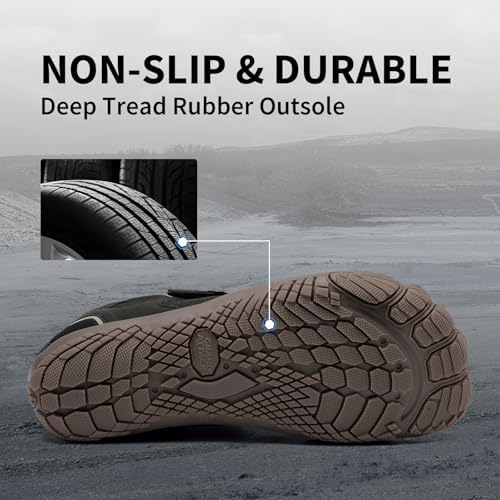 Grand Attack Men's Barefoot ShoesMinimalist Cross-TrainerZero Drop SoleWide Toe Box