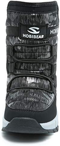 GUBARUN Boys Snow Boots Winter Waterproof Slip Resistant Cold Weather Shoes (Toddler/Little Kid/Big Kid)