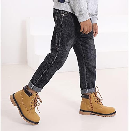 Hawkwell Kids Classic Zipper Waterproof Comfort Work Boot(Toddler/Little Kid/Big Kid)