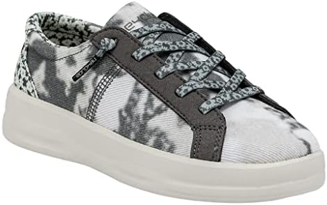 Hey Dude Girl's Karina Youth Girls Shoes Girls Slip on Sneakers Comfortable & Light-Weight