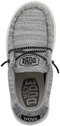 Hey Dude Unisex-Child Kids Wally Youth Stretch