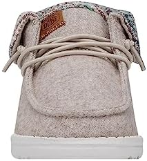 Hey Dude Wendy Fold Youth Girl's Loafers Girl's Slip On Shoes Comfortable & Light Weight