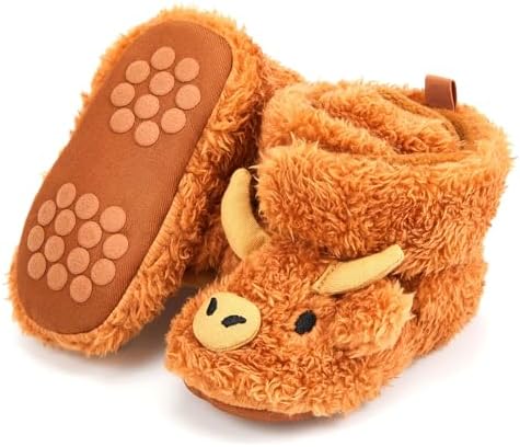 Highland Baby Booties Newborn Baby Shoes Unisex Infant Slippers for Toddler Infant Girl Boy