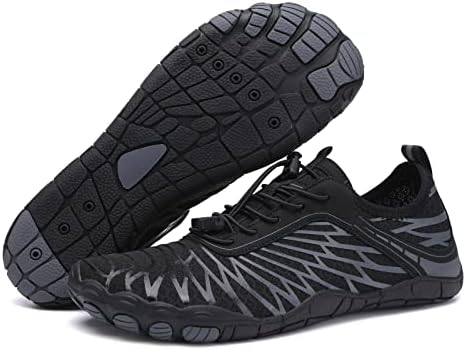 Hike Barefoot Shoes Womens Mens Footwear for Walking Barefoot Shoe with Wide Toe Box Healthy & Non-Slip Breathable Barefoot Vitality Water Shoes for Women Beach Pool Swim Shoe for Men (Unisex)