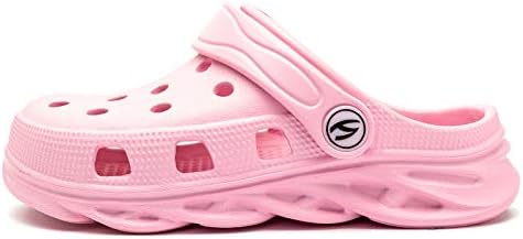 HOBIBEAR Boys And Girls Classic Graphic Garden Clogs Slip On Water Shoes(Toddler/Little Kids/Big Kids)