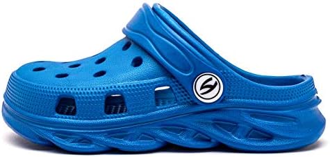 HOBIBEAR Boys And Girls Classic Graphic Garden Clogs Slip On Water Shoes(Toddler/Little Kids/Big Kids)