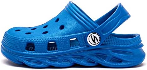 HOBIBEAR Boys And Girls Classic Graphic Garden Clogs Slip On Water Shoes(Toddler/Little Kids/Big Kids)