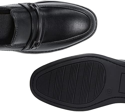 HOMEHOT Boys Dress Shoes Oxford Slip On Loafers(Toddler/littile Kids/Big Kids)