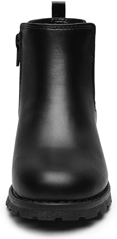 HOMEHOT Girls Ankle Boots Kids Dress Short Boots Low Heel (toddler Littile Kids)