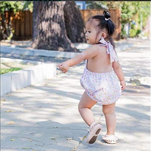 HONGTEYA Leather Baby Moccasins Hard Soled Tassel Crib Toddler Shoes For Boys And Girls…