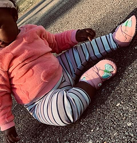 HsdsBebe Baby Boys Girls Pu Leather Hard Bottom Walking Sneakers Toddler Rubber Sole First Walkers Infant Cartoon Slippers Crib Shoes