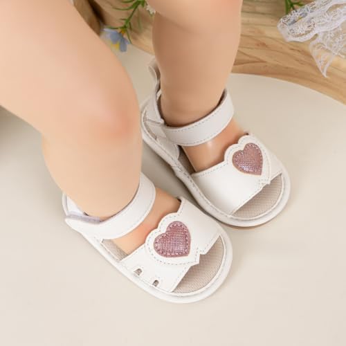 HsdsBebe Baby Girls Sandals Bohemia Flower Bow Soft Sole Toddler First Walkers Beach Summer Shoes