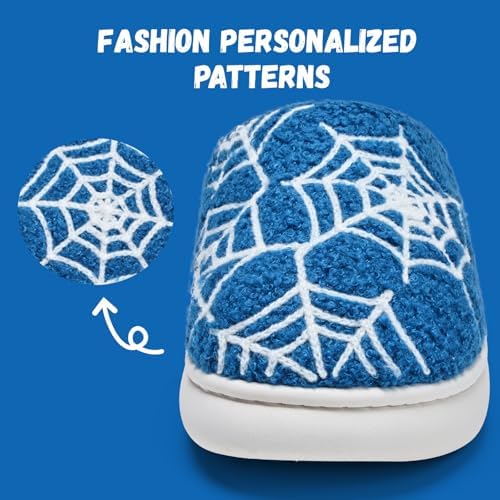 IceUnicorn Kids Slippers Boys Girls Warm Soft Plush Memory Foam House Slippers Big Little Kids Non-Slip Winter Home Shoes For Indoor Outdoor