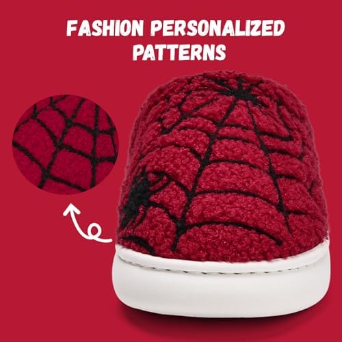 IceUnicorn Kids Slippers Boys Girls Warm Winter House Slippers Big Little Kids Non-Slip Soft Plush Memory Foam Home Shoes For Indoor Outdoor