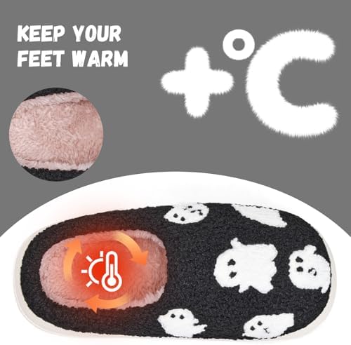IceUnicorn Kids Slippers Boys Girls Warm Winter House Slippers Big Little Kids Non-Slip Soft Plush Memory Foam Home Shoes For Indoor Outdoor