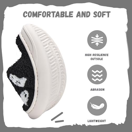 IceUnicorn Kids Slippers Boys Girls Warm Winter House Slippers Big Little Kids Non-Slip Soft Plush Memory Foam Home Shoes For Indoor Outdoor