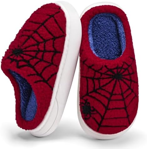 IceUnicorn Kids Slippers Boys Girls Warm Winter House Slippers Big Little Kids Non-Slip Soft Plush Memory Foam Home Shoes for Indoor Outdoor