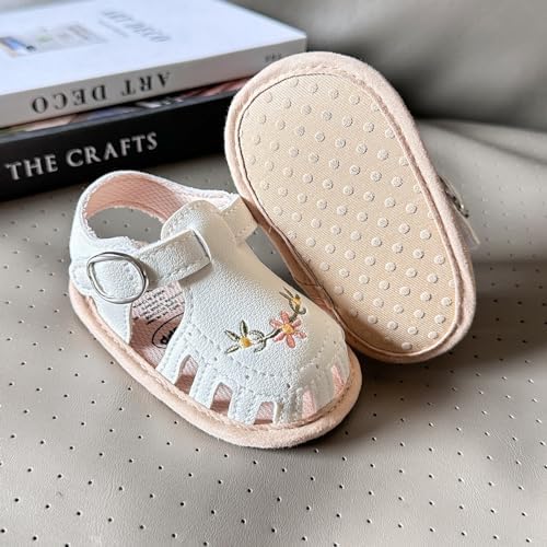 Infant Baby Boys Girls Sandals Summer Baby Wedding Dress Flat Shoes Newborn Crib Shoes First Walkers Prewalkers Shoes