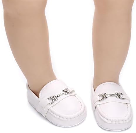 Infant Baby Girls Boys PU Leather Sneakers Soft Sole Toddler Newborn Loafers First Walkers Skate Shoe