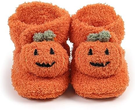 Infant Baby Slippers Booties Winter Warm Baby Socks Shoes Newborn Crib Shoes Baby Footwear First Walkers Prewalkers