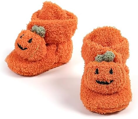 Infant Baby Slippers Booties Winter Warm Baby Socks Shoes Newborn Crib Shoes Baby Footwear First Walkers Prewalkers