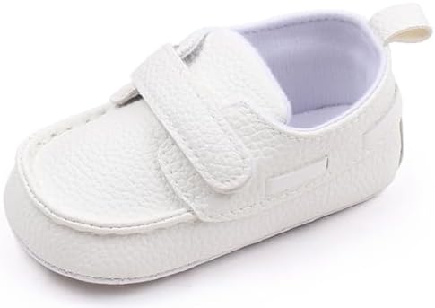 Infant Boys and Girls Oxford Shoes PU Leather Loafers Dress Shoes are Suitable for Crawling Wedding Dress Birthday Parties and Any Occasion