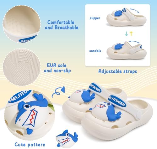 Infant Toddler Boys Girls Cute Garden Water Clogs Slip On Sandals Slides Lightweight Slipper Outdoor Summer Swimming Pool Infant Children Beach Pool Shoes