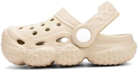 INMINPIN Baby Clogs Garden Shoes Newborn Infant Lightweight Breathable Beach Pool Sandals Non-Slip Baby Boys Girls Water Shower Summer Shoes Splay Naturally