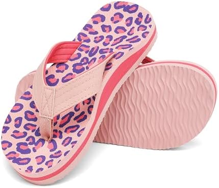 INMINPIN Kids Boys Girls Flip Flops Comfort Quick-Dry Beach Pool Aqua Thong Sandals(Little Kid/Big Kid)