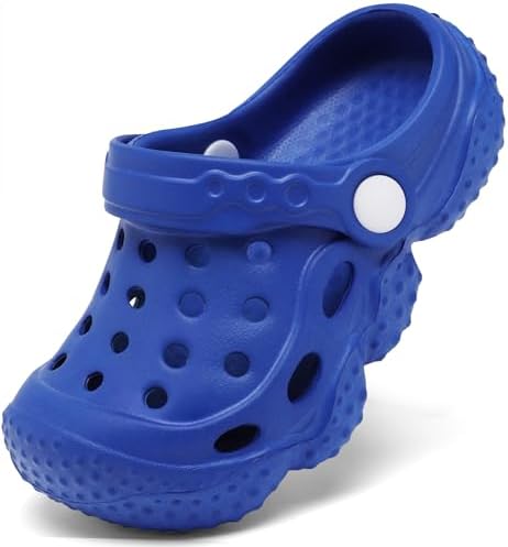 INMINPIN Kids Girls Boys Clogs Garden Shoes Toddler Slides Sandals Children Water Shower Beach Pool Slippers Indoor Outdoor