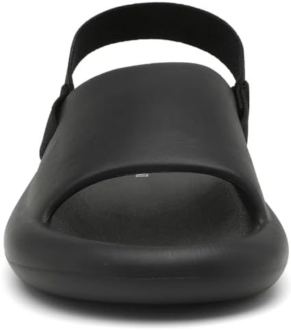 INMINPIN Toddler Boys Girls Slides Sandals Comfort Beach Pool Shower Slippers With Elastic Back Strap