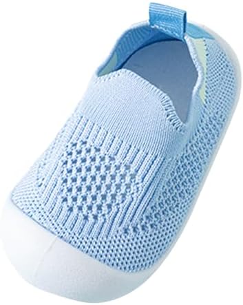 IWIHMIV Boys Slip On Shoes First Walking Shoes for Baby Girls Toddler Boys Girls Shoes Breathable Lightweight Walking Shoes