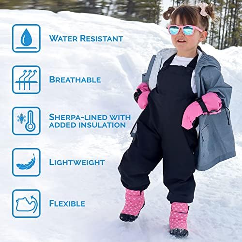 JAN & JUL Toasty-Dry Water-Resistant Winter Boots For Toddlers
