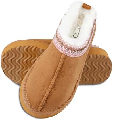 Jessica Simpson Girl's Slip-On Clog 1" Platform Slipper Memory Foam Indoor/Outdoor Sole