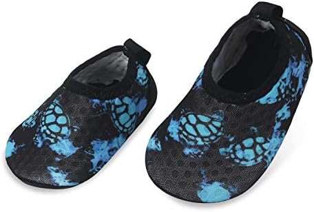 JIASUQI Baby Boys And Girls Barefoot Swim Water Skin Shoes Aqua Socks For Beach Swim Pool