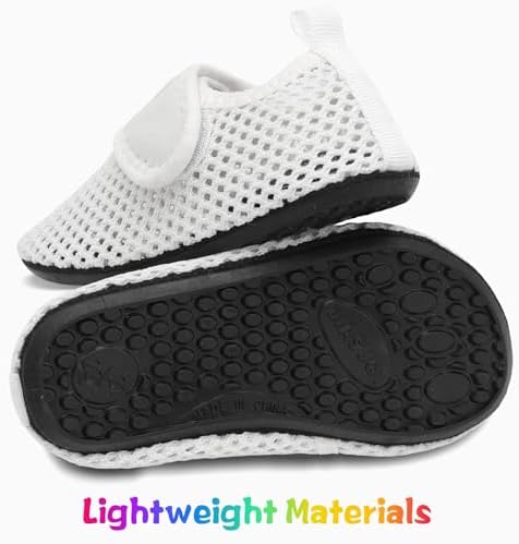 JIASUQI Baby Boys And Girls Barefoot Swim Water Skin Shoes Aqua Socks For Beach Swim Pool
