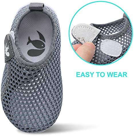 JOINFREE Baby Toddler Water Shoes Boys Girls Sandals Barefoot Kids Breathable Sneakers Shoes For Walking Running